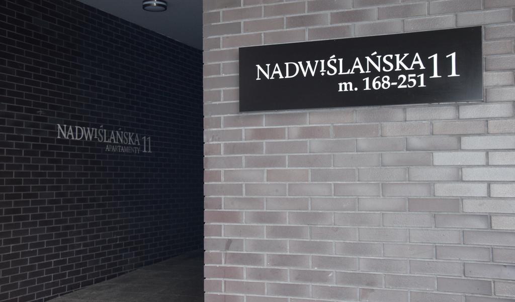 Апартаменти Nadwislanska 11 M.169 Краків Екстер'єр фото